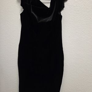 G.I.L.I. One Shoulder Black Dress
